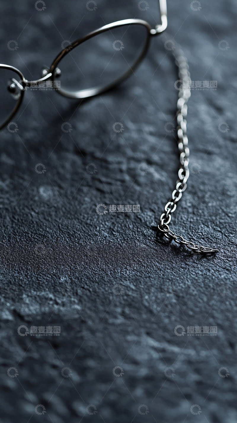 高清大图下载【趣麦麦图】复古眼镜链