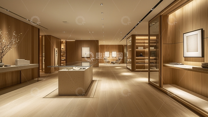 高清大图下载【趣麦麦图】简约木质风格的室内空间