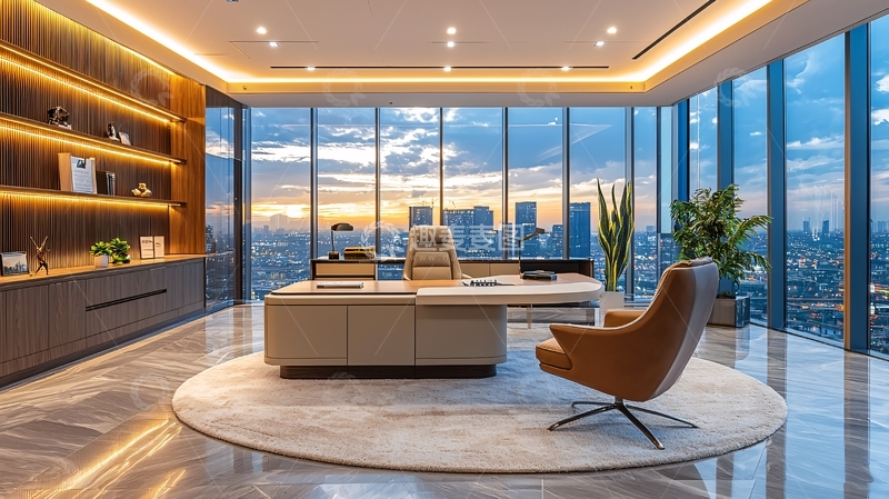 高清大图下载【趣麦麦图】高端大气现代化办公室