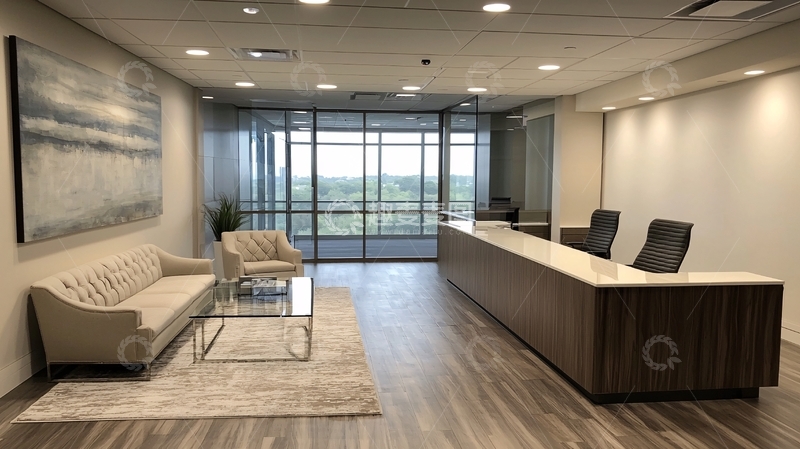 高清大图下载【趣麦麦图】现代化办公室接待区