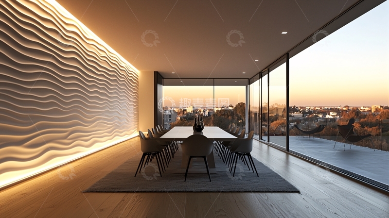 高清大图下载【趣麦麦图】现代简约餐厅