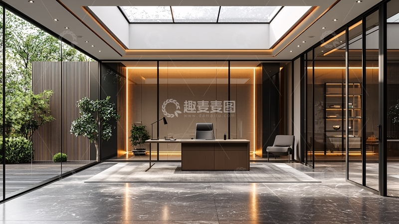 高清大图下载【趣麦麦图】高档办公室内部设计