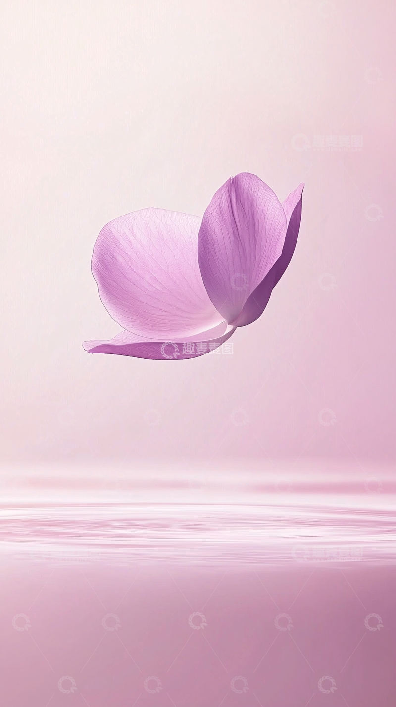 高清大图下载【趣麦麦图】粉色花瓣