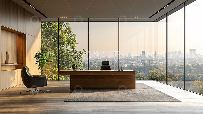 高清大图下载【趣麦麦图】现代简约办公室