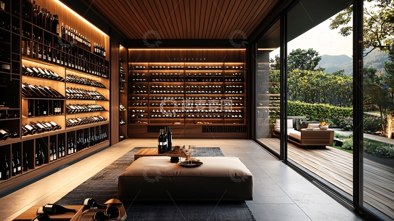 高清大图下载【趣麦麦图】豪华酒窖
