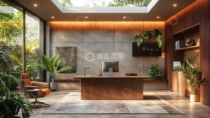高清大图下载【趣麦麦图】现代简约风格办公室