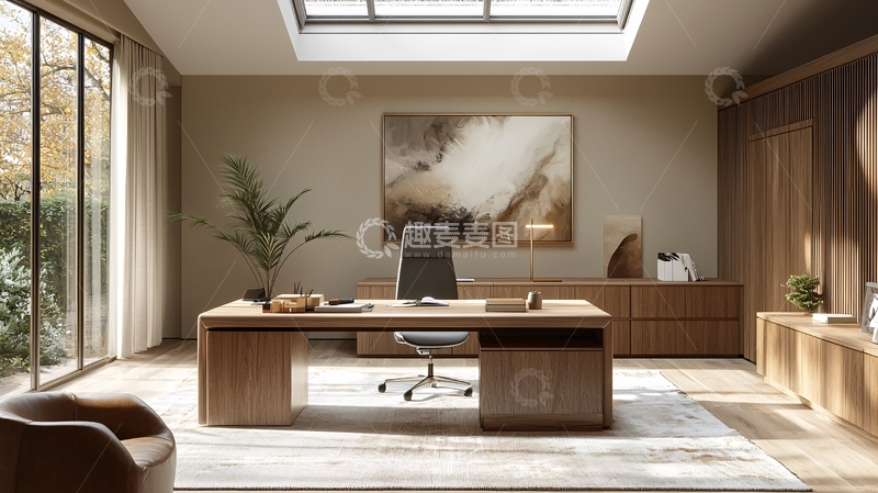 高清大图下载【趣麦麦图】现代简约办公室设计