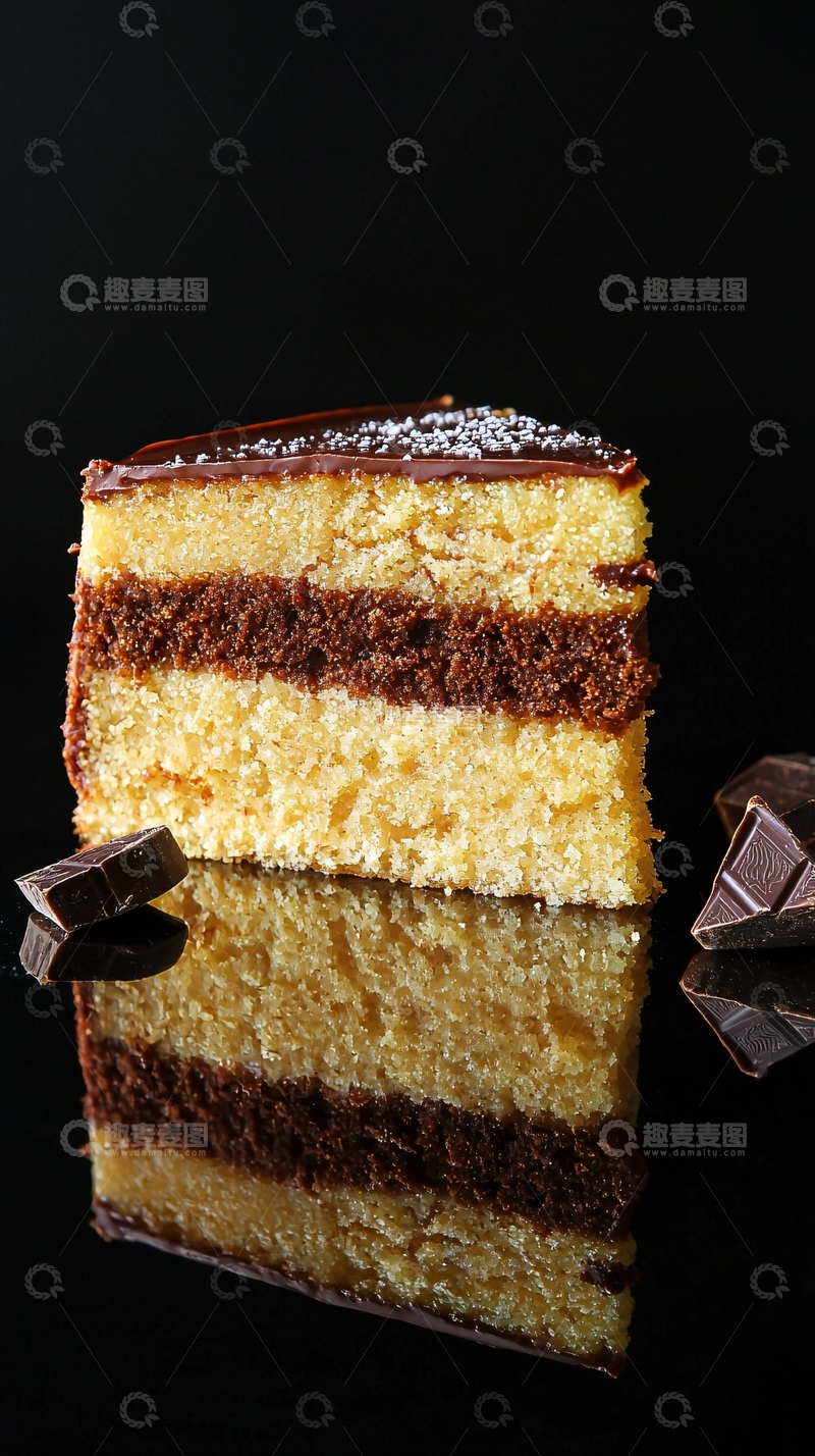 高清大图下载【趣麦麦图】巧克力蛋糕