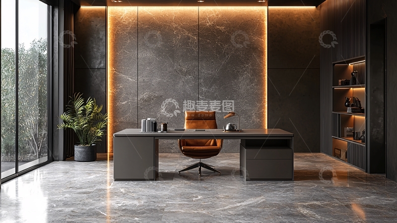 高清大图下载【趣麦麦图】现代豪华办公室