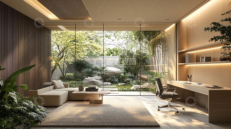 高清大图下载【趣麦麦图】日式简约室内