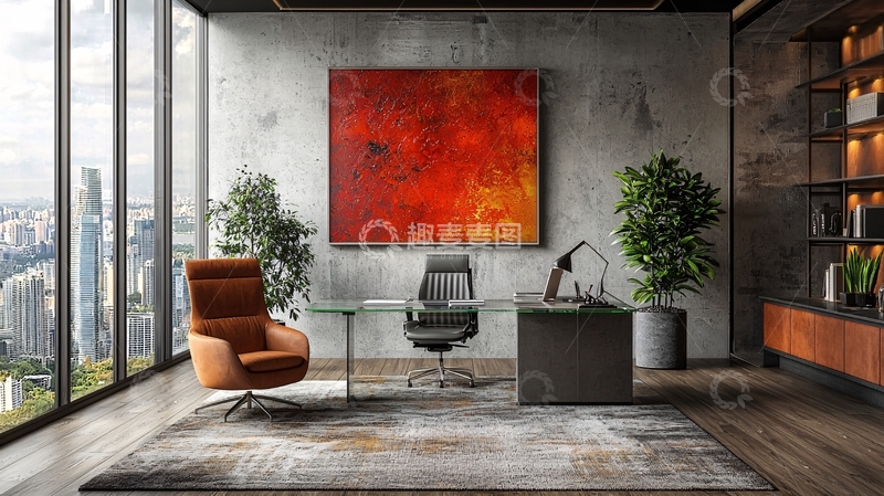 高清大图下载【趣麦麦图】现代办公室