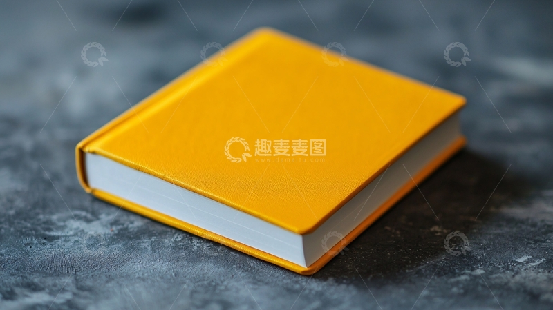 高清大图下载【趣麦麦图】黄色小书