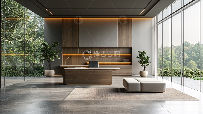 高清大图下载【趣麦麦图】现代简约风格办公室