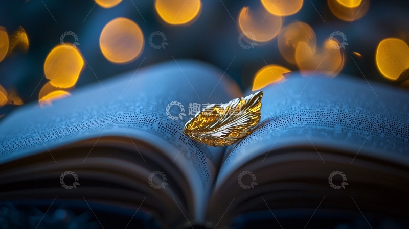 高清大图下载【趣麦麦图】金色树叶