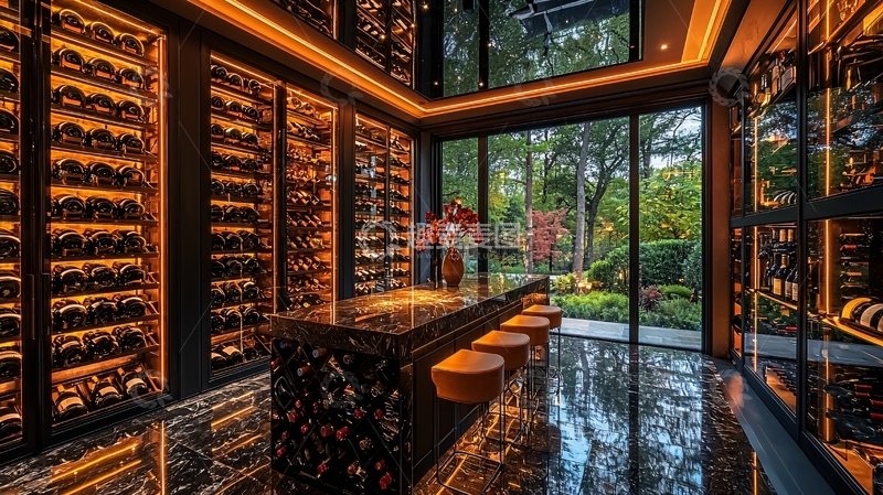 高清大图下载【趣麦麦图】豪华酒窖