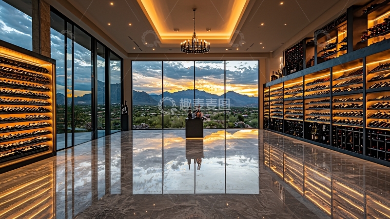高清大图下载【趣麦麦图】高端酒窖