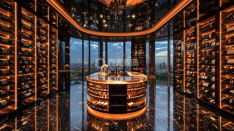 高清大图下载【趣麦麦图】高端酒窖设计