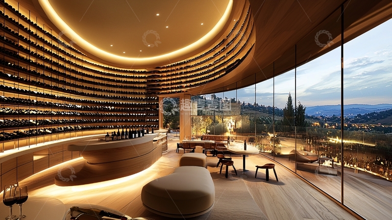 高清大图下载【趣麦麦图】酒庄内部