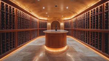 豪华酒窖内景
