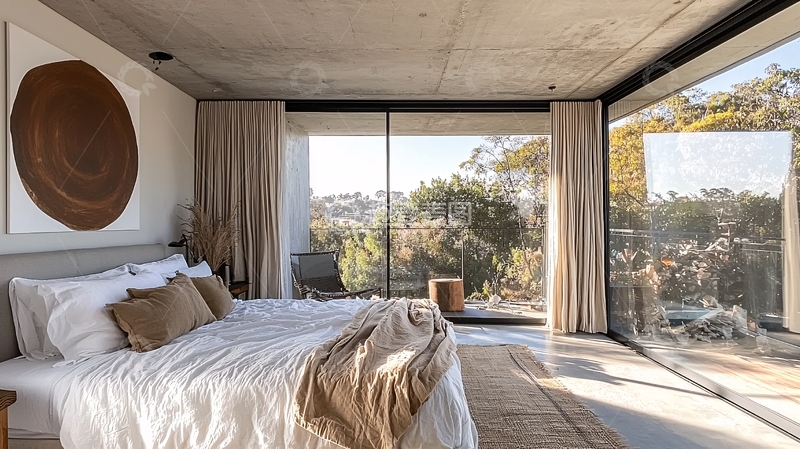 高清大图下载【趣麦麦图】现代简约卧室30