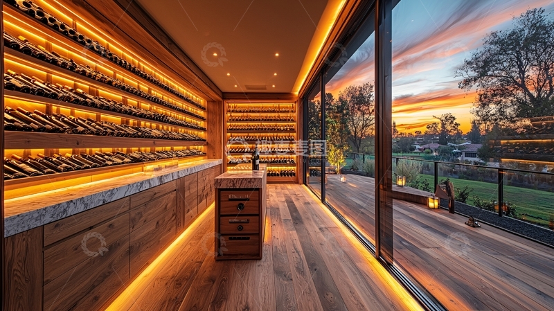 高清大图下载【趣麦麦图】酒窖内部