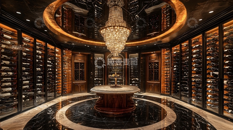 高清大图下载【趣麦麦图】高端私人酒窖