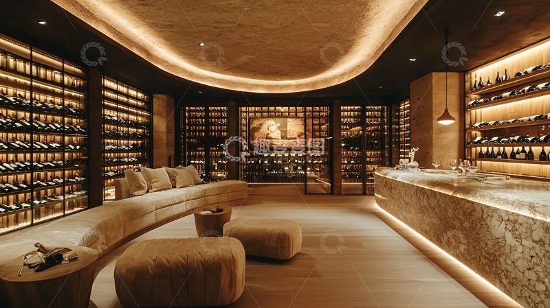高清大图下载【趣麦麦图】高端酒窖