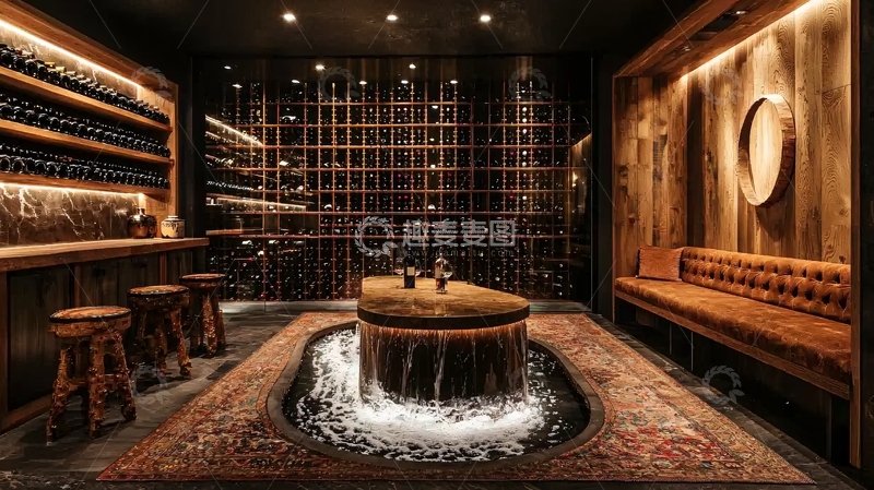 高清大图下载【趣麦麦图】私家酒窖设计