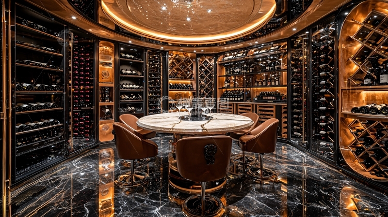 高清大图下载【趣麦麦图】高端私人酒窖