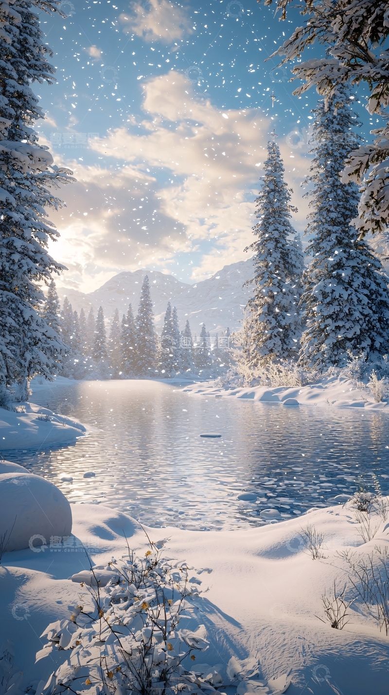 高清大图下载【趣麦麦图】雪景