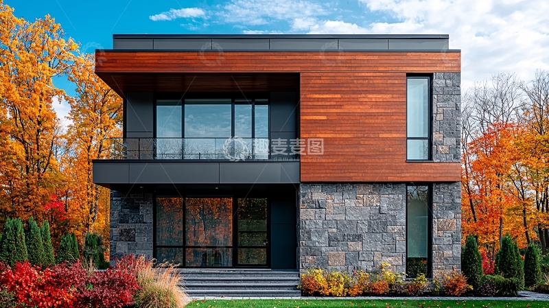 高清大图下载【趣麦麦图】现代风格别墅