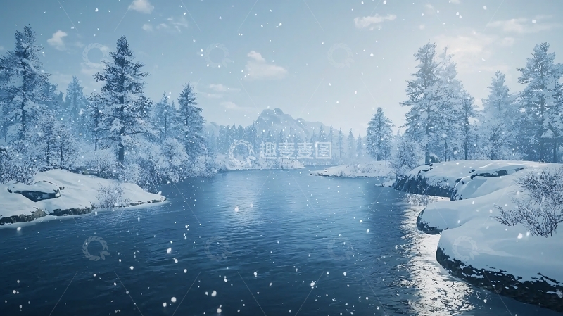 高清大图下载【趣麦麦图】雪景