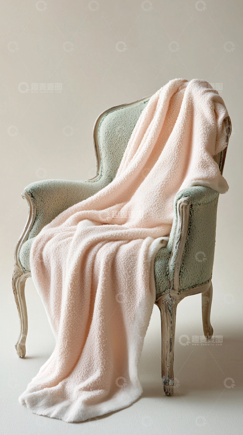 高清大图下载【趣麦麦图】粉色毛毯