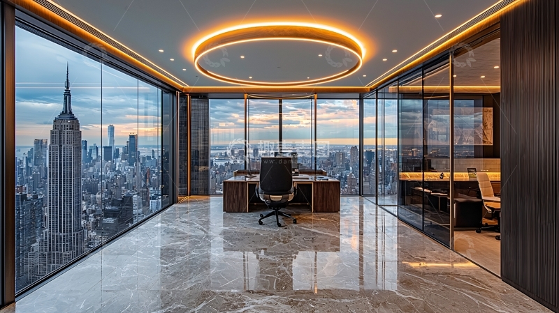 高清大图下载【趣麦麦图】现代豪华办公室
