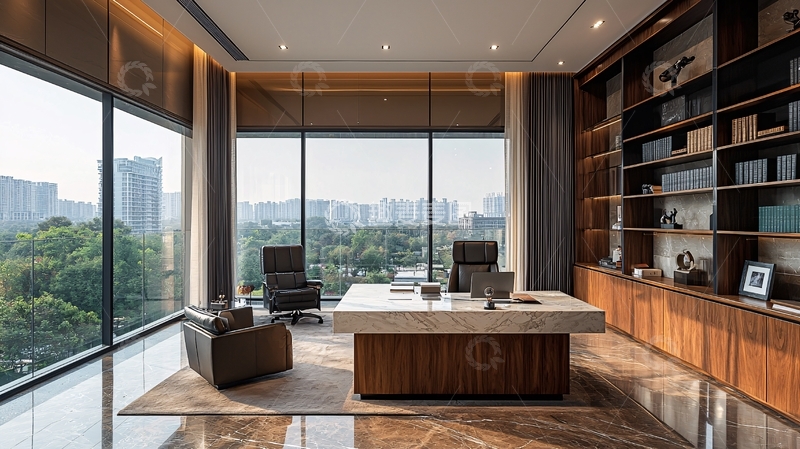 高清大图下载【趣麦麦图】高端大气现代办公空间