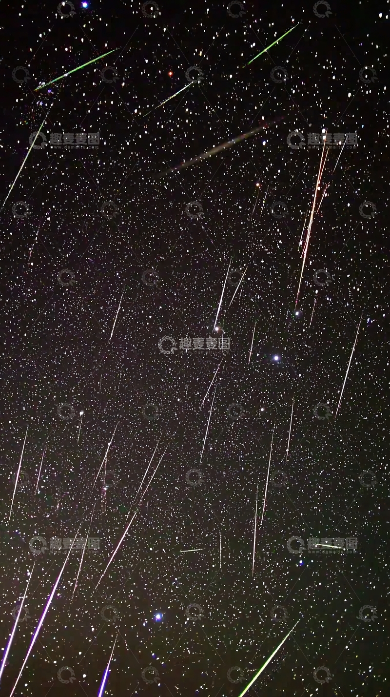 高清大图下载【趣麦麦图】流星雨