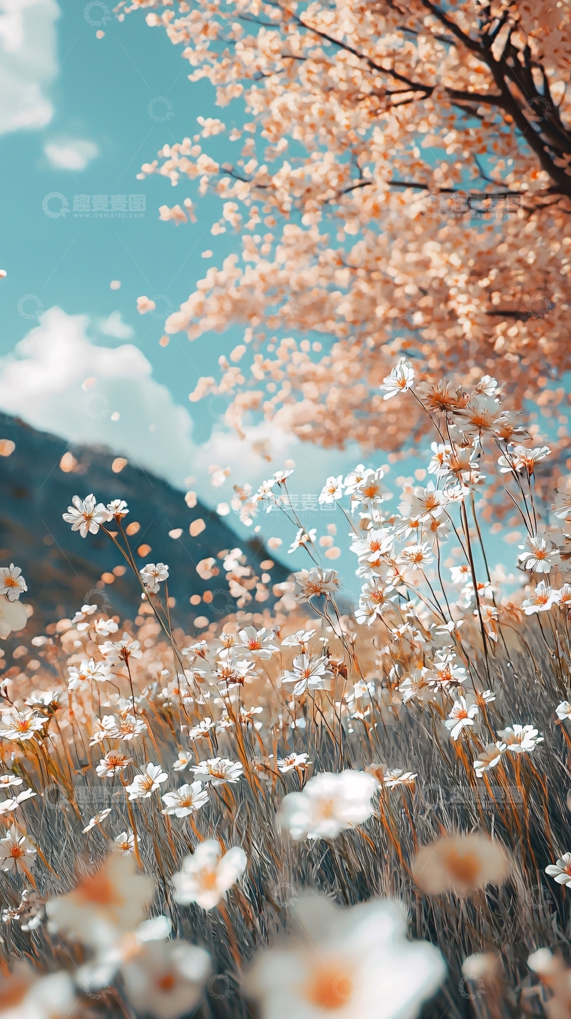 高清大图下载【趣麦麦图】春日花海
