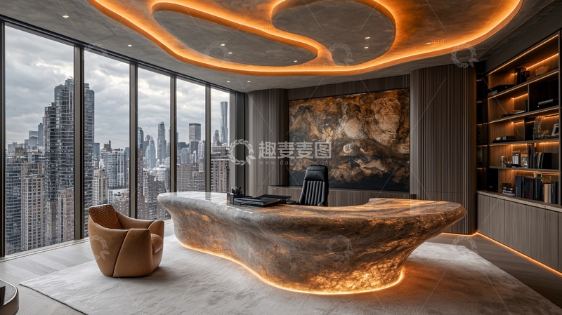 高清大图下载【趣麦麦图】高端写字楼办公室设计