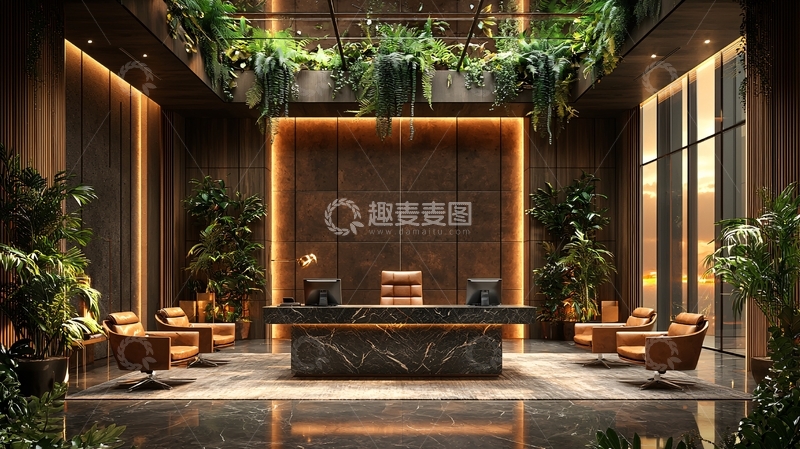 高清大图下载【趣麦麦图】奢华酒店大堂25