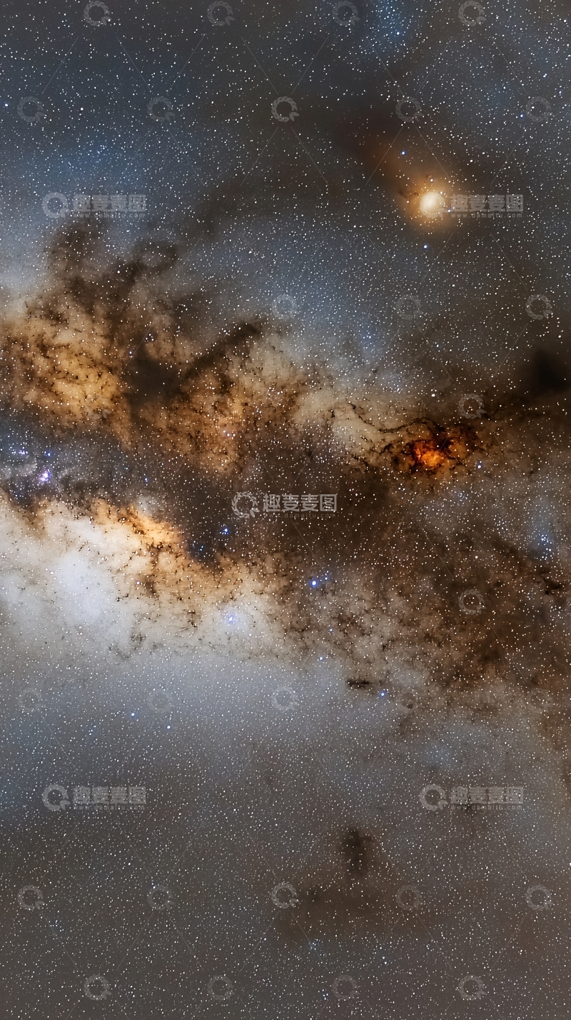 高清大图下载【趣麦麦图】银河系中心区域高清图
