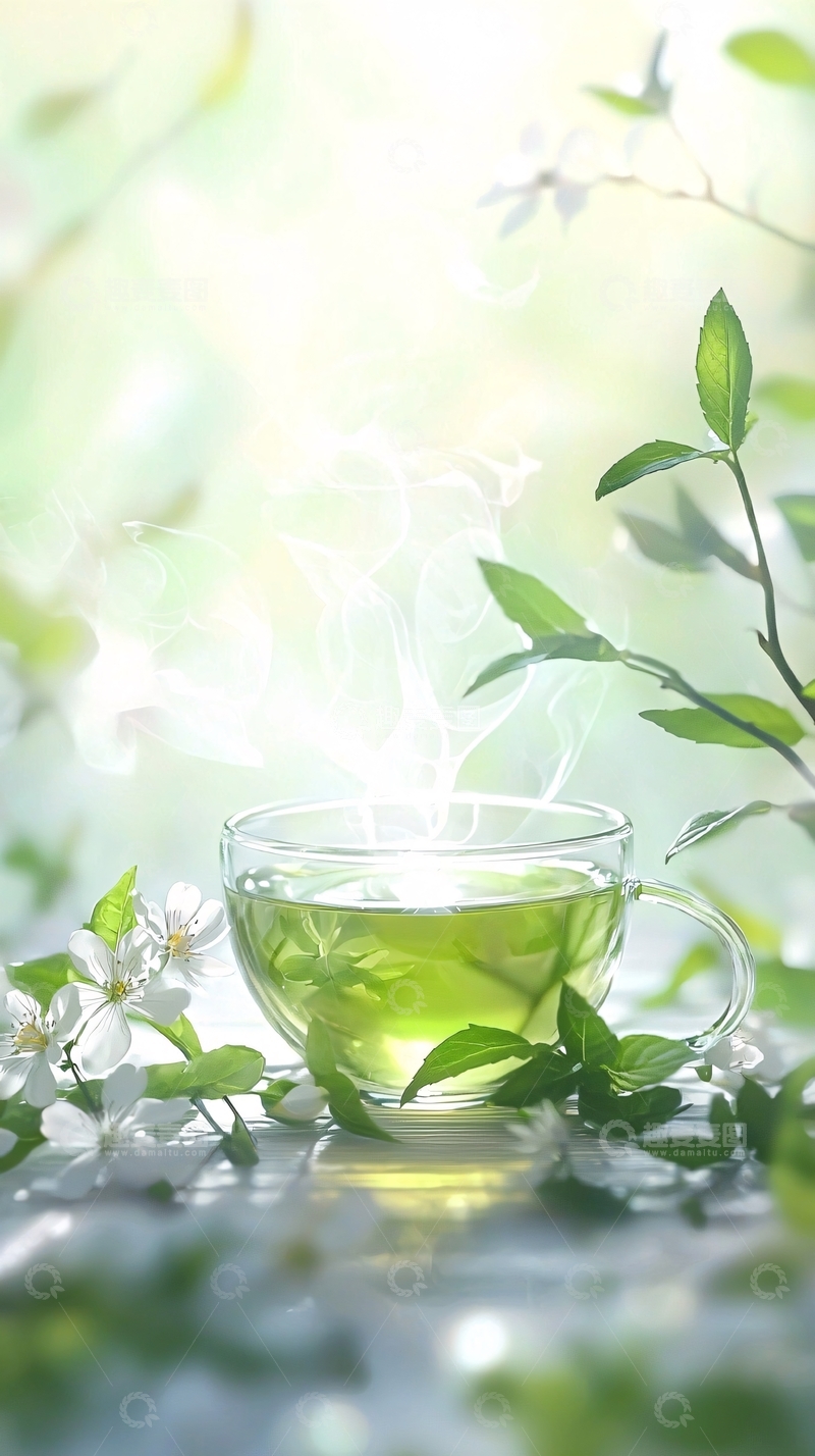 高清大图下载【趣麦麦图】绿茶