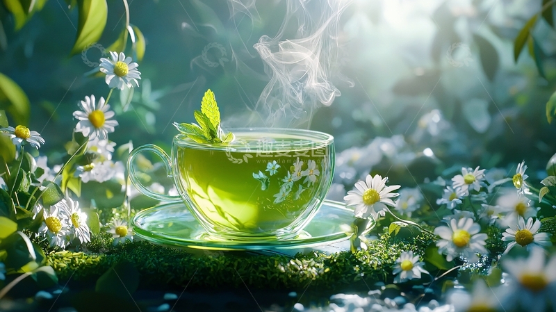 高清大图下载【趣麦麦图】绿茶