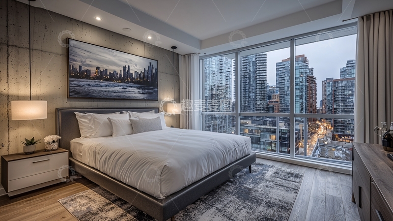 高清大图下载【趣麦麦图】现代都市卧室