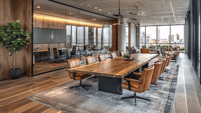 高清大图下载【趣麦麦图】现代开放式办公室