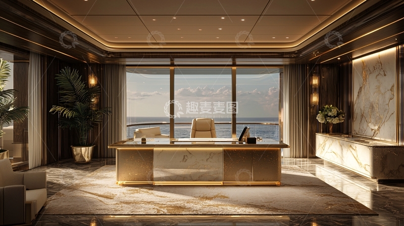高清大图下载【趣麦麦图】豪华办公室
