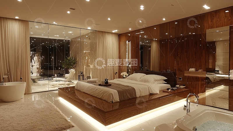 高清大图下载【趣麦麦图】豪华卧室室内设计