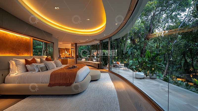高清大图下载【趣麦麦图】豪华卧室