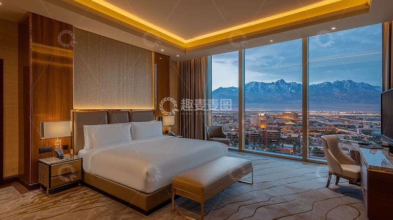 高清大图下载【趣麦麦图】-豪华酒店房间