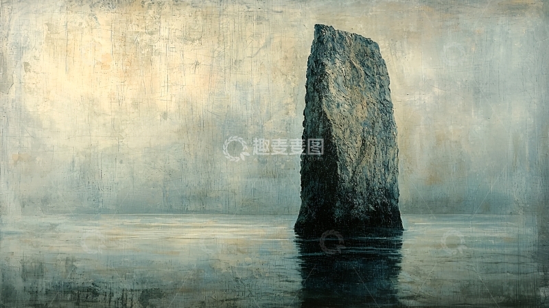 高清大图下载【趣麦麦图】孤石