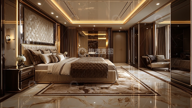 高清大图下载【趣麦麦图】豪华卧室